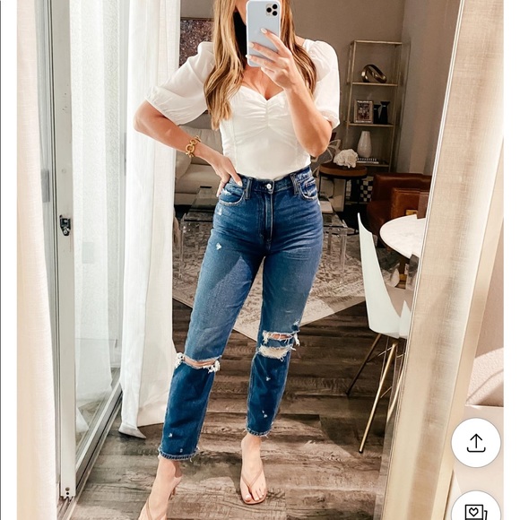 Abercrombie & Fitch Denim - Abercrombie & Fitch the mom high rise jeans